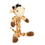 Giraffe Plush Rope Dog Toy