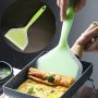 Premium Silicone Spatula - Heat-resistant Non-stick With Ergonomic Grip For Pizza Grilling Bbq & More - Fluorescent Green