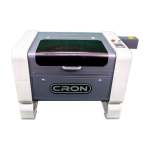 Cron CO2 Laser Cutter 6040 80W Laser M2 Controller LAS113