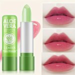 2PCS Set Of Tinted Lip Balm Aloe Vera Lipstick Color Changing Moisturizing Lip Balm Waterproof Makeup Lip Care Lipstick Valentin
