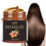 Batana Oil Hair Care Cream - Moisturizing & Volumizing Palm Oil Enriched With Plant Extracts For Healthy Scalp And Root-to-tip Hair