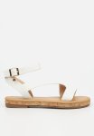 Shiraz 3 Ankle Strap - White