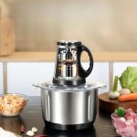 Electric 3L Stainless Steel Home Kitchen Food Processor