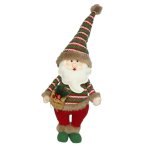 Frost Sitting Plush Doll 29X18X45CM - Santa