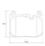Kbc Brake Pads Front For MINI