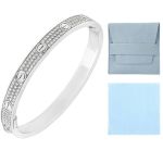 Fully Micro Paved Jewellery Oval Bracelet For Women