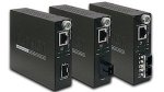 Planet 10 100 1000BASE-T To 1000BASE-LX SX Mini-gbic Sfp Smart Media Converter-distance Depends On Sfp Module