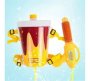 Kids Brown Cola Bottle Play Water Gun Hose Tank Backpack Outdoor Play