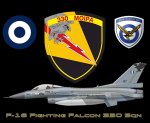 F-16 Fighting Falcon 330 Sqn Mouse Pad