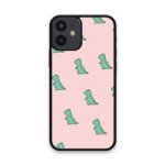 Custom Printed Tpu Cases - Apple Iphone 12 MINI & 39 Green Dino& 39 By