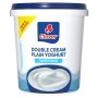Clover Double Cream Plain Yoghurt Sweetened 1KG