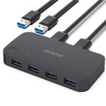 Benfei USB 3.0 4-IN-2-OUT Share Switch