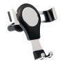 Gravity Car Mobile Phone Mount Holder-silver