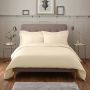 T-200 100% Cotton Percale Oxford Stitch Duvet Cover Set By