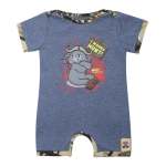 Sniper Infant Grower "i Wanna Hunt" Denim