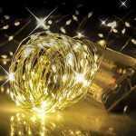 LED String Lights Battery Operated 50 Light 5M Warm White – Outdoor