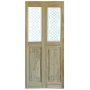 Interior Door Pine Bifold 4 Panel Glazed W813MM X H2032MM