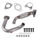 Liangchi Front Exhaust Manifold Catalytic Converter Kit Direct For Buick Encore 2013-2018 Chevy Trax 2015-2019 Sport Utility 525