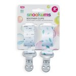 Snookums Soother Clip - Arrows leaves