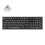 V6 Ultra 100% 8K Red Switch Hot-swappable Gateron Jupiter Rgb Wireless KEYBOARD-V6U-D1