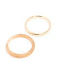 Goldair Gold & Brown Acrylic Bangles 2-PACK