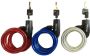 Master Lock One Only Keyed 1.8M X 8MM Steel Cable Bicycle Lock Random Colours