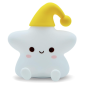 Little Squishy Silicone Night Light – Star