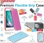 Promate AKTON-I6 Multi-colored Flexi-grip Designed Case For Iphone 6 Colour Red
