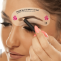 24 Styles Eyebrow Shaping Stencils - Grooming Kit For Women - Perfect For Beauty Modeling And Makeup Application