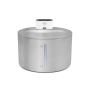 Luxurious Automatic Pet Water Fountain - Brushed Stainless Steel Surface