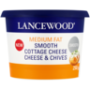 Lancewood Cheese & Chives Medium Fat Smooth Cottage Cheese 250G