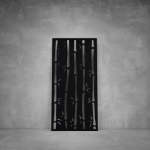 Wall Art D117 - 1040 X 535 X 20 Indoor Matt White Warm White