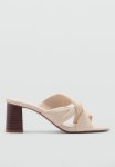 Kuma Mule Heel - Light Beige
