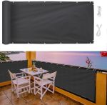 Outdoor Retractable Patio Screen Balcony With Uv Protection For Terrace Balcony Fence Fence Netting