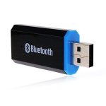 Qofowin USB Bluetooth Receiver Adapter Wireless Audio Adapter Car Kit Music Receiver For Home Stereo car Stereo Sound System Spe