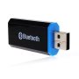 Qofowin USB Bluetooth Receiver Adapter Wireless Audio Adapter Car Kit Music Receiver For Home Stereo/car Stereo Sound System Speakers With 3.5MM Cabl