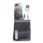 3-IN-1 Feeding Scarf - Charcoal