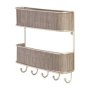 Letter Tray & Key Holder Champagne