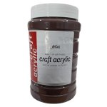Multipurpose Craft Acrylic Chocolate Brown 1L
