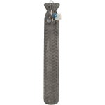 Clicks Long Hot Water Bottle Grey 2L