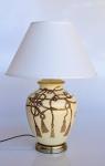 Rope Tassel Ceramic Lamp Off-white Shade – 70X50CM