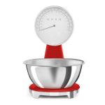 Smeg Analogue And Digital Kitchen Scales – Red