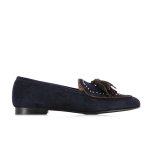 Tassel Loafer -blue brown