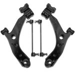 4PC K620041 K620040 K80235 Front Lower Control Arms With Ball Joints Sway Bars Replacement For Mazda 3 2004 2005 2006 2007 2008
