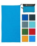 Eccosophy Microfiber Beach Towel Quick Dry Gym Towel Highly Absorbent With Ribbed Texture Lightweight Ideal For Travel Pool Yoga