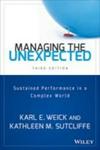 Managing The Unexpected - Sustained Performance In A Complex World Hardcover 3rd Revised Edition