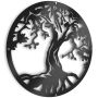 Tree Of Life 3 Raised Metal Wall Art Home D Cor- 60X60CM By Unexpected Worx
