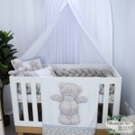 Personalised Fleece Blanket Tatty Teddy Baby Blue