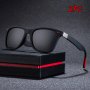 2PCS Square Polarized Lens For Women Men Anti Glare Sun Shades Glasses For Driving Beach Travel