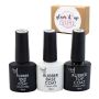 High Quality Uv/led Glam Gel Rubber Base Top & Matte Coat